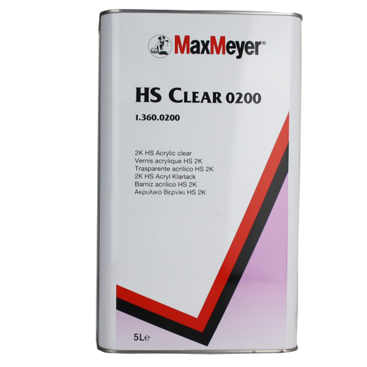 Max Meyer 1.360.0200 MaxiClear Klarlack High Solid 0200 - 5L