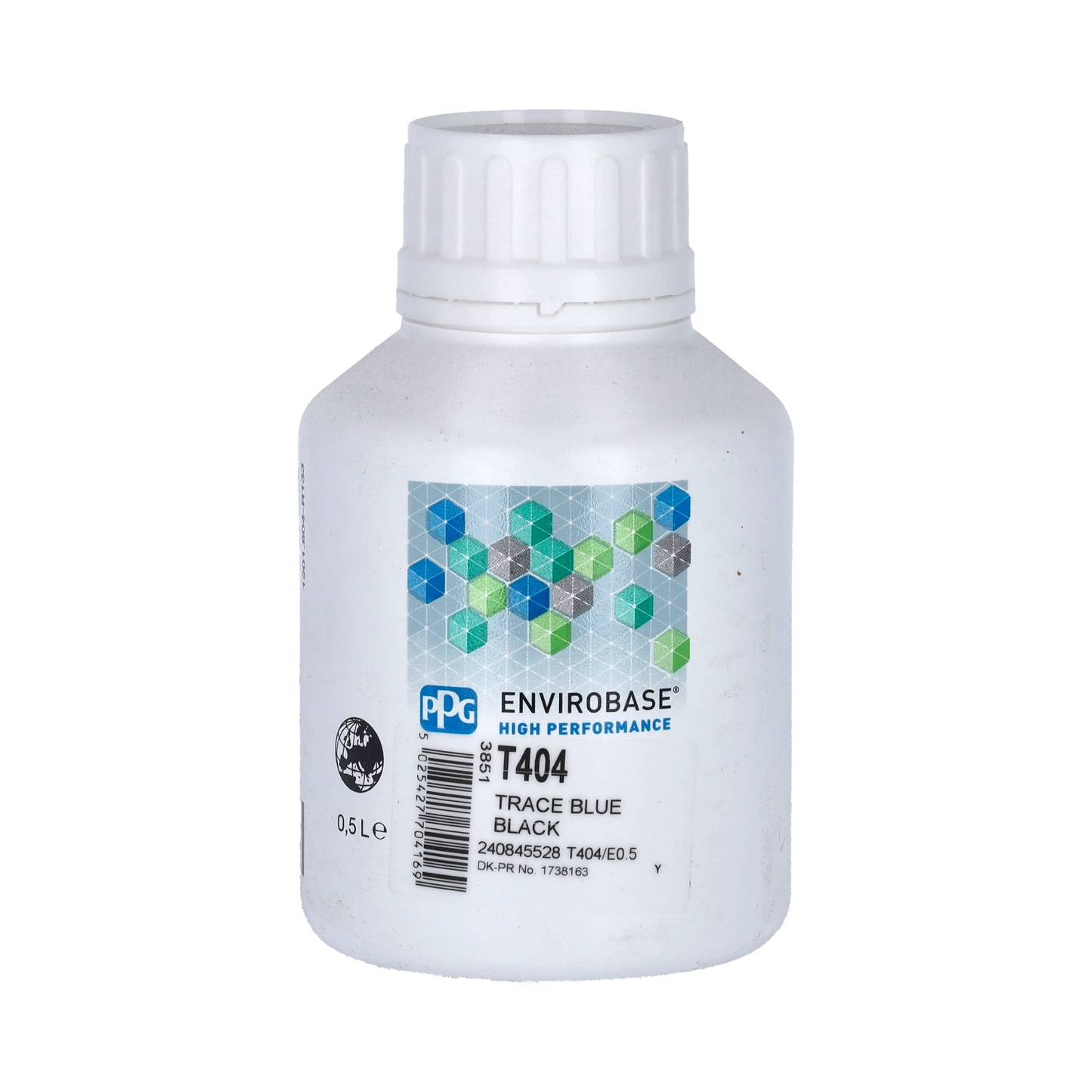 PPG Envirobase Mix T404 Trace Blauw Zwart - 0,5 L
