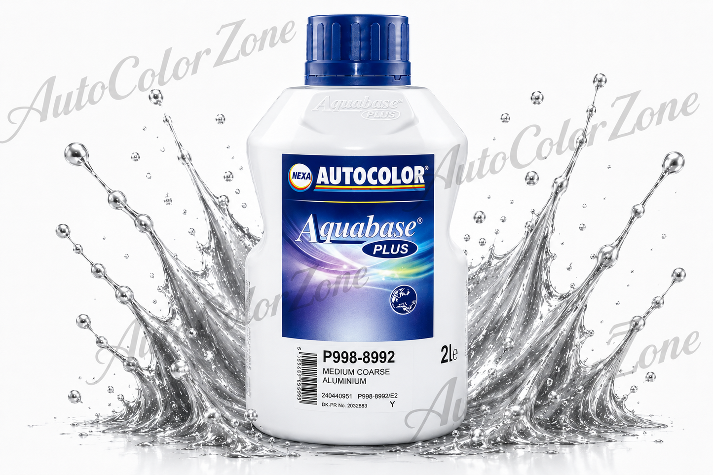 Nexa P998-8992 Aquabase Plus Medium Coarse Aluminium - 2 L