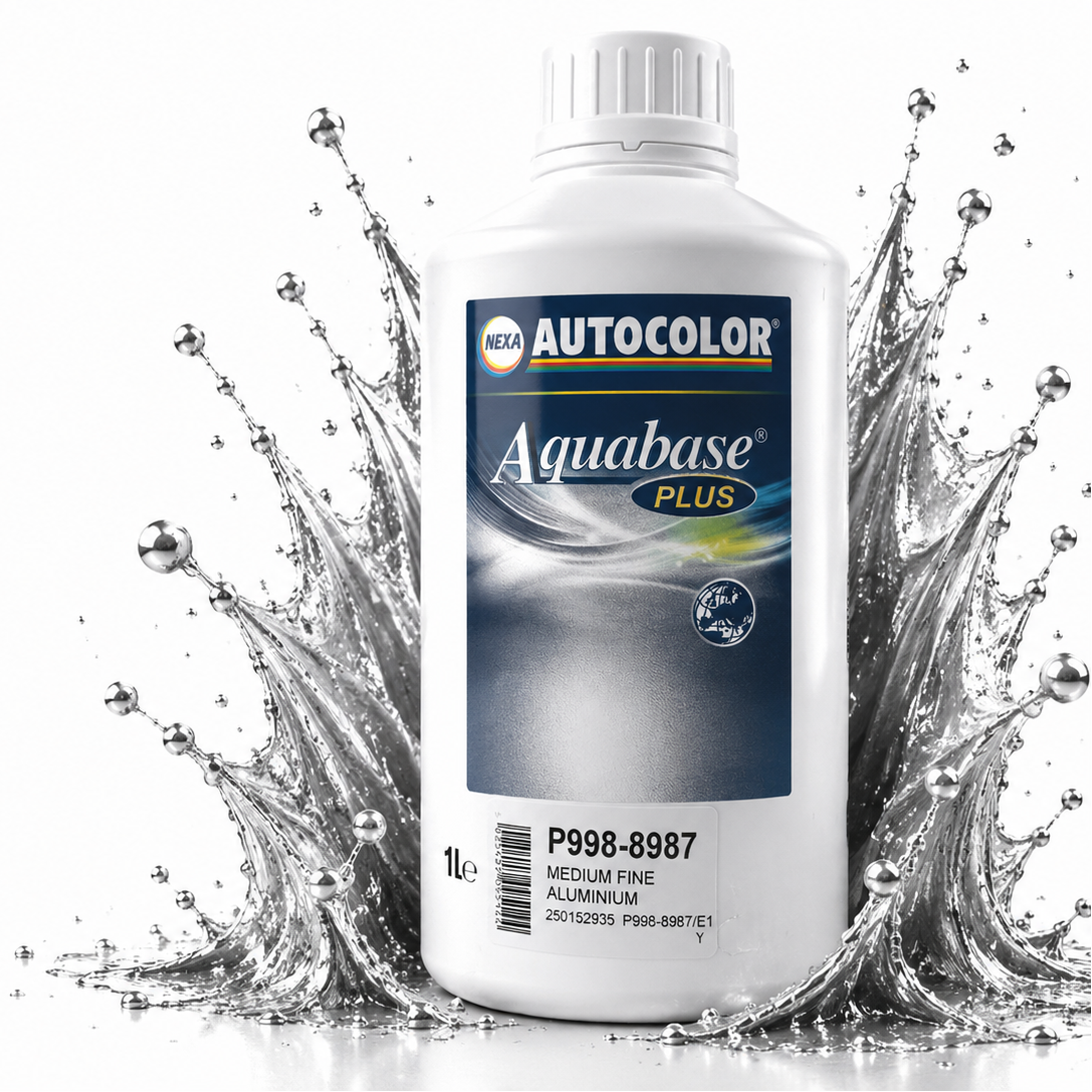 Nexa P998-8987 Aquabase Plus Medium Fine Aluminium - 1 L