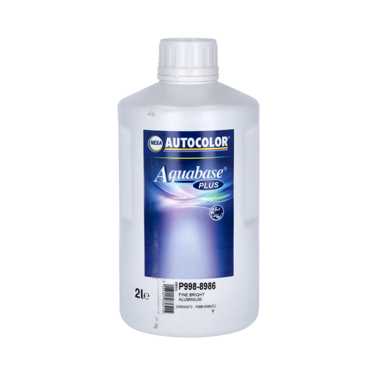 Nexa P998-8986 Aquabase Plus Fine Bright Aluminium - 2 L