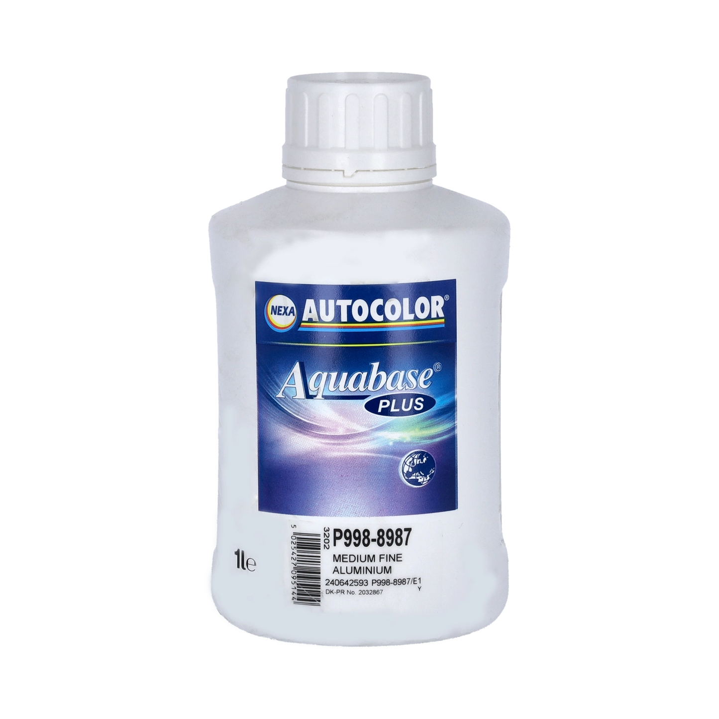 Nexa P998-8987 Aquabase Plus Medium Fine Aluminium - 1 L