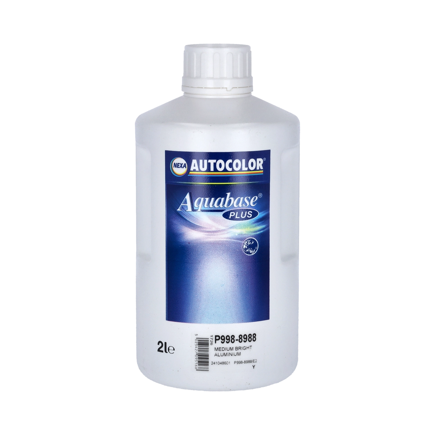 Nexa P998-8988 Aquabase Plus Medium Bright Aluminium - 2 L