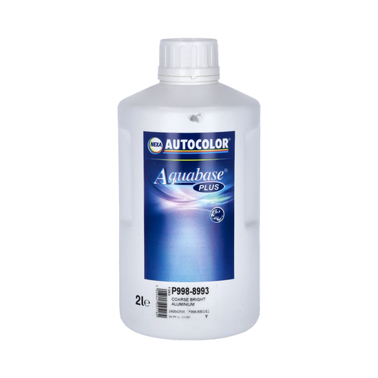 Nexa P998-8993 Aquabase Plus Coarse Bright Aluminium - 2 L