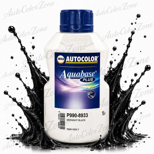 Nexa Autocolor Aquabase Plus P990-8933 Midnight Black - 1 L