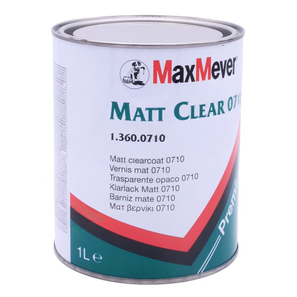 Max Meyer 1.360.0710 Blanke Lak Mat 0710 Transparant Dekkend - 1L
